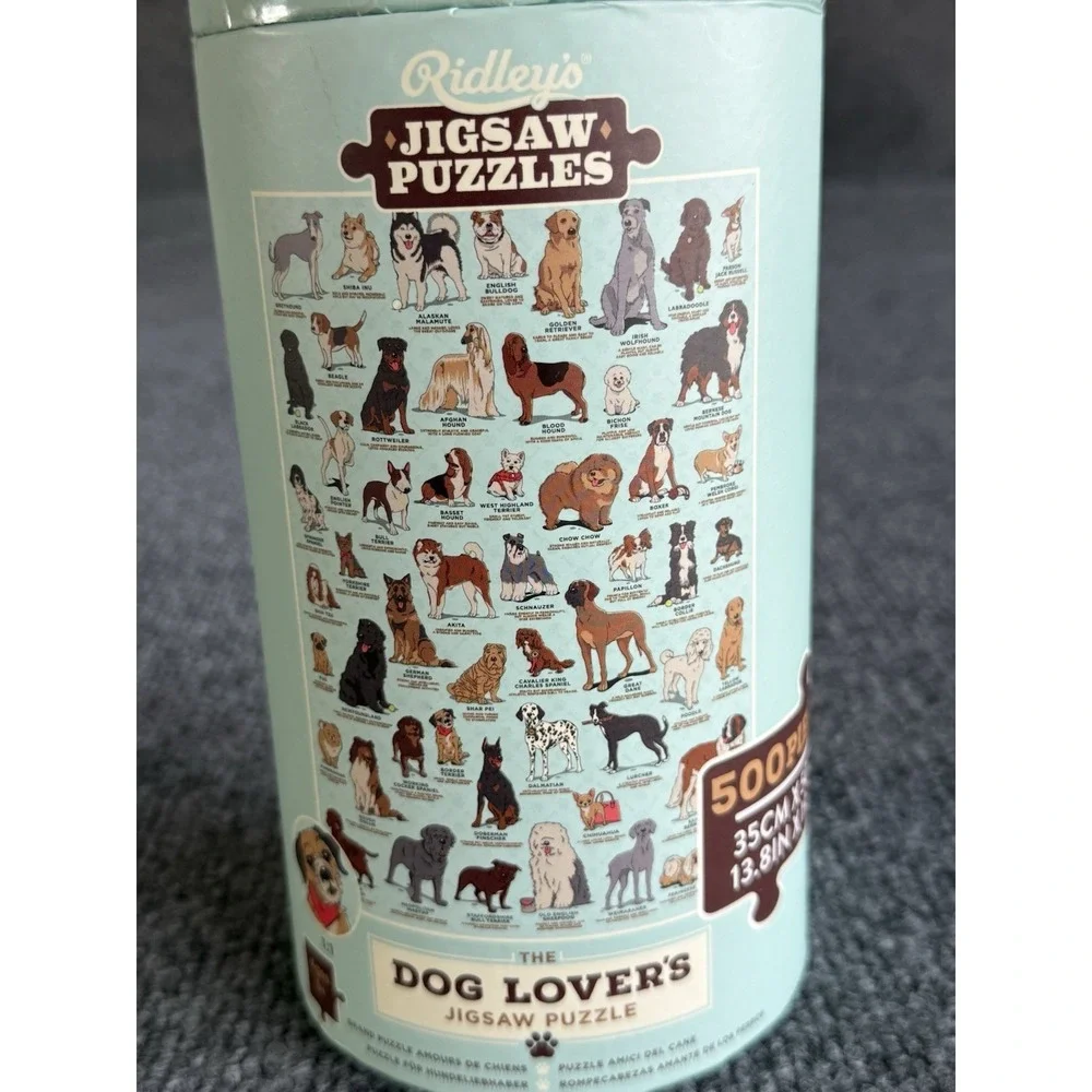 Ridley's Games Dog Lovers Jigsaw Puzzle 500 Pieces 13.8